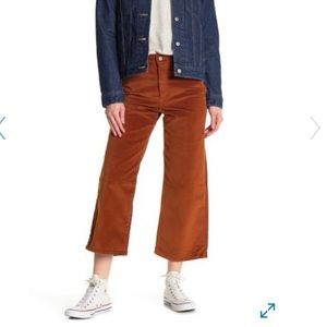 Levi Mile High Cropped Wide Leg